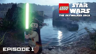 LEGO Star Wars: Скайуокер. Сага Прохождение - 1 Серия: Скрытая Угроза