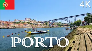 Porto, Portugal 4K - City Center Walking Tour - June 2023