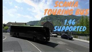 Scania Touring Bus, Ets2 Version, 1.46 Supported