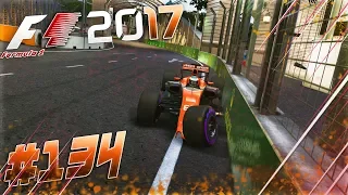 F1 2017 КАРЬЕРА #134 - СЛИШКОМ ОПАСНЫЙ ЭТАП