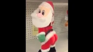 Santa Claus bailando //  canción de los foquitos de navidad (Random)