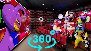 The Amazing Digital Circus 360° - CINEMA HALL | Jax react to TADC meme | VR/360° Experience