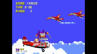 Sonic The Hedgehog 2 Pink Edition Sky Chase Zone (Big the Cat)(Search for Froggy)