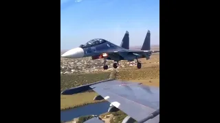 Russian navy Su-30MS at Final Approach.