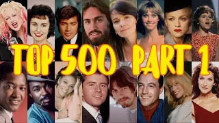 500 Greatest Songs Ever Part 1