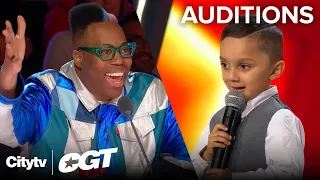 ADORABLE 4-Year-Old Yuvin Marasini Wins Over The Judges | Auditions | Canada’s Got Talent 2024