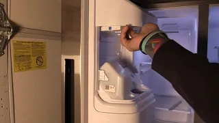 How To: Reset Samsung Refrigerator Ice Maker Side By Side or French Door DIY Resetting Fix