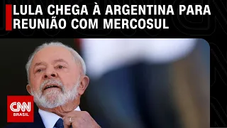 Lula chega à Argentina para reunião com Mercosul | CNN PRIME TIME