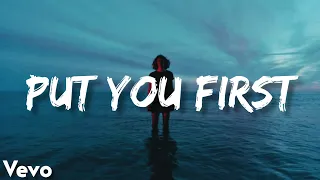 Sawyer Sharbino - Put You First (Lyrics) First Single With emily Amp