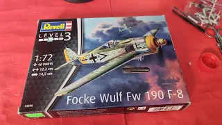 Building Revell's 1:72 Focke Wulf Fw 190F-8 (Full Build)