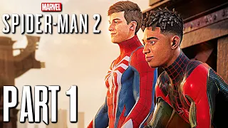 Marvel's Spider-Man 2 - Gameplay Walkthrough PART 1 - The Return of Peter and Miles