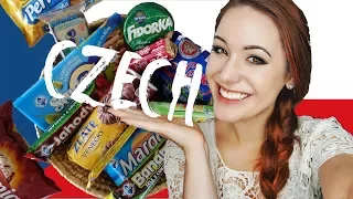 Girl Tries CZECH Snacks 🇨🇿  | 17 Types of Candy!