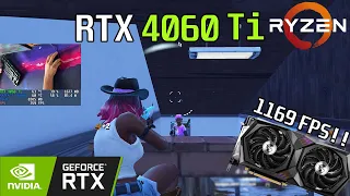 🚀 RTX 4060 Ti + Ryzen 5 5600X · 360fps Stable!!? · Fortnite CHAPTER 5 · COMPETITIVE SETTINGS