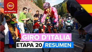 Resumen Giro D'Italia 2023 | Etapa 20