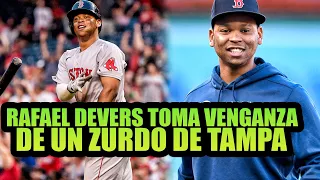 RAFAEL DEVERS TOMA VENGANZA Y PERREA AL ZURDO DE TAMPA