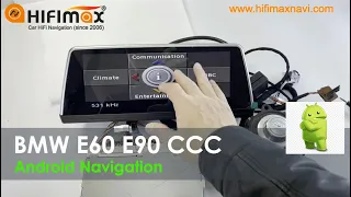 10.25'' BMW E60 E90 navigation GPS installation guide |BMW E60 CCC GPS navigation upgrade /retrofit