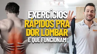 Como aliviar a dor lombar com 2 EXERCÍCIOS INCRÍVEIS para coluna - Fisioprev