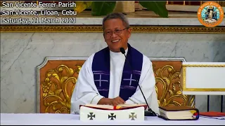 "Unsaon paggamit ang Kwarta?" - 3/11/2023 Misa ni Fr. Ciano Ubod sa SVFP.