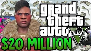 GTA 5 - Winning The Lottery - $20,000,000 Spending Spree (GTA 5 Funny Moments)