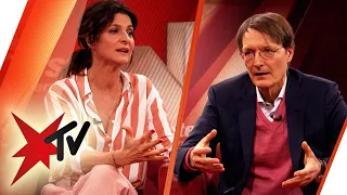 Marlene Lufen attackiert Karl Lauterbach: „So viele, die seelisch verkümmern!“ | stern TV