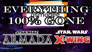 Sold Out!  Star Wars X-Wing and Armada No Longer Available from Asmodee's Web Store - Totally Gone!