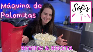 Hamilton Beach 73400 MAQUINA PALOMITAS DE MAIZ CON AIRE sin aceite review, RESEÑA y RECETA EN CASA