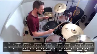 Drum Cover GUNS N ROSES Welcome To The Jungle Drum Sheets & Lyrics G'N'R