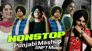 NONSTOP PUNJABI MASHUP 2024 | SHUBH X SIDHU | SNPT X REMIX | California Love