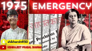 Emergency 1975(The Darkest Era in Indian History)|| Explained by Vishwajeet Prabal Sharma....