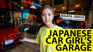 My Japanese Cargirl Friend Introduces Her CRAZY Garage With Supra, GR86, 900hp Skyline and Sim Rigs!