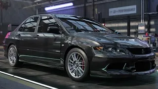 NFS: Heat - Mitsubishi Lancer Evo IX 2007 Customization (Drift Build)!!