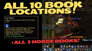 How to Get Icy Veins Rune for Mage - World of Warcraft Classic Season of Discovery - Phase 1 Books