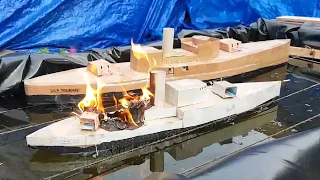 Cardboard Ship Burning And Sinking: Cruiser Clarke Griffin Versus Battleship Lila Tournay