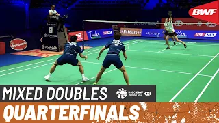 HYLO Open 2021 | Puavaranukroh/Taerattanachai (THA) [1] vs Faizal/Widjaja (INA) [5] | Quarterfinals