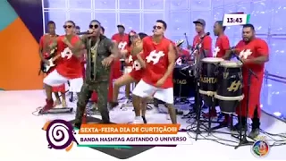 BANDA HASHTAG -  AO VIVO - PROGRAMA UNIVERSO - 26/05/2017