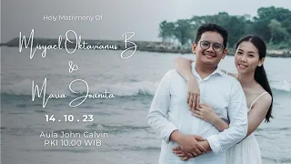 Pemberkatan dan Peneguhan Nikah Gerejawi, GRII Pusat, Misyael Oktavianus Bayutama & Maria Joanita