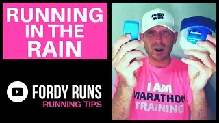 Tips for RUNNING in the RAIN