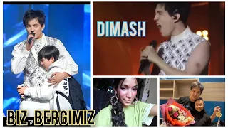Dimash en el concierto benéfico de Biz Bergimiz en Astana, niños y bailarinas muy afortunados. subt