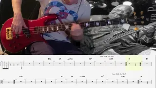 Herbie Hancock -Actual proof- Bass playalong with tab