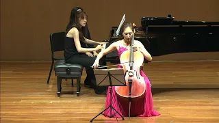 Barber Cello Sonata Op.6 - II. Adagio I Jiyeon Hwang / 바버 첼로 소나타 2악장, 황지연