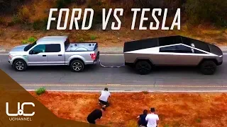 TESLA CYBERTRUCK VS FORD F-150 | РАЗБОРКИ С ФОРДОМ | ПЕРЕТЯГИВАНИЕ КАНАТА | ОБЗОР СИТУАЦИИ