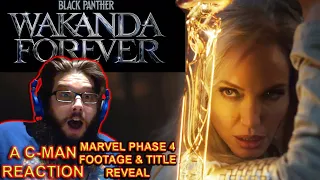 Marvel Phase 4 - Teaser & Title Reveals Reaction | The Eternals, Wakanda Forever, The Marvels