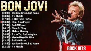 Bon Jovi Greatest Hits ~ Rock Music ~ Top 10 Hits of All Time