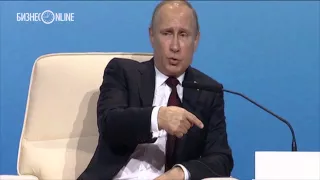 Владимир Путин прокомментировал падение рубля