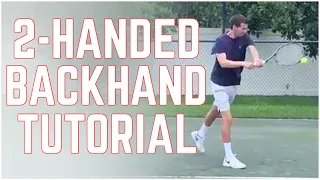 How to Hit the Two Handed Backhand | Tennis Technique