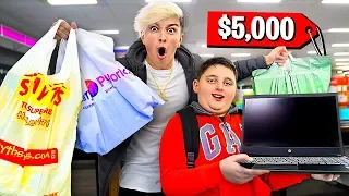 "BUY ANYTHING YOU WANT" for LITTLE BROTHER!! - Challenge