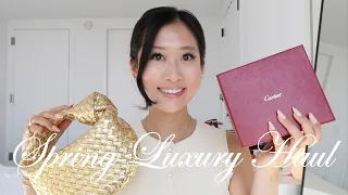 Spring/summer Luxury Haul ft. Chanel, Bottega Veneta, Cartier unboxing, Idyl & more