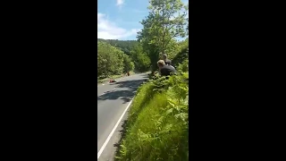 Guy Martin Crash | Isle of Man TT 2017 | Honda Superbike