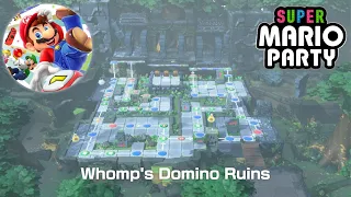 Super Mario Party - Whomp's Domino Ruins  - Very Hard Gameplay