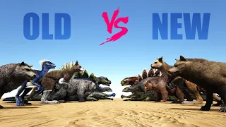 Old Dinos vs New Dinos